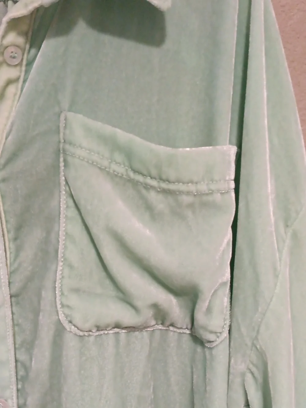 Free People Lux Velvet Shirt Dress